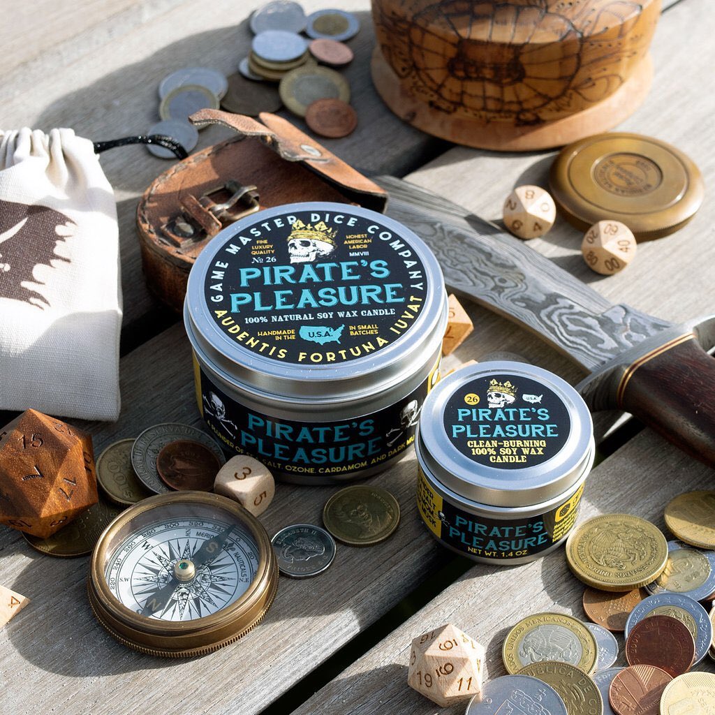 Pirates Pleasure Gaming Candle - 8oz